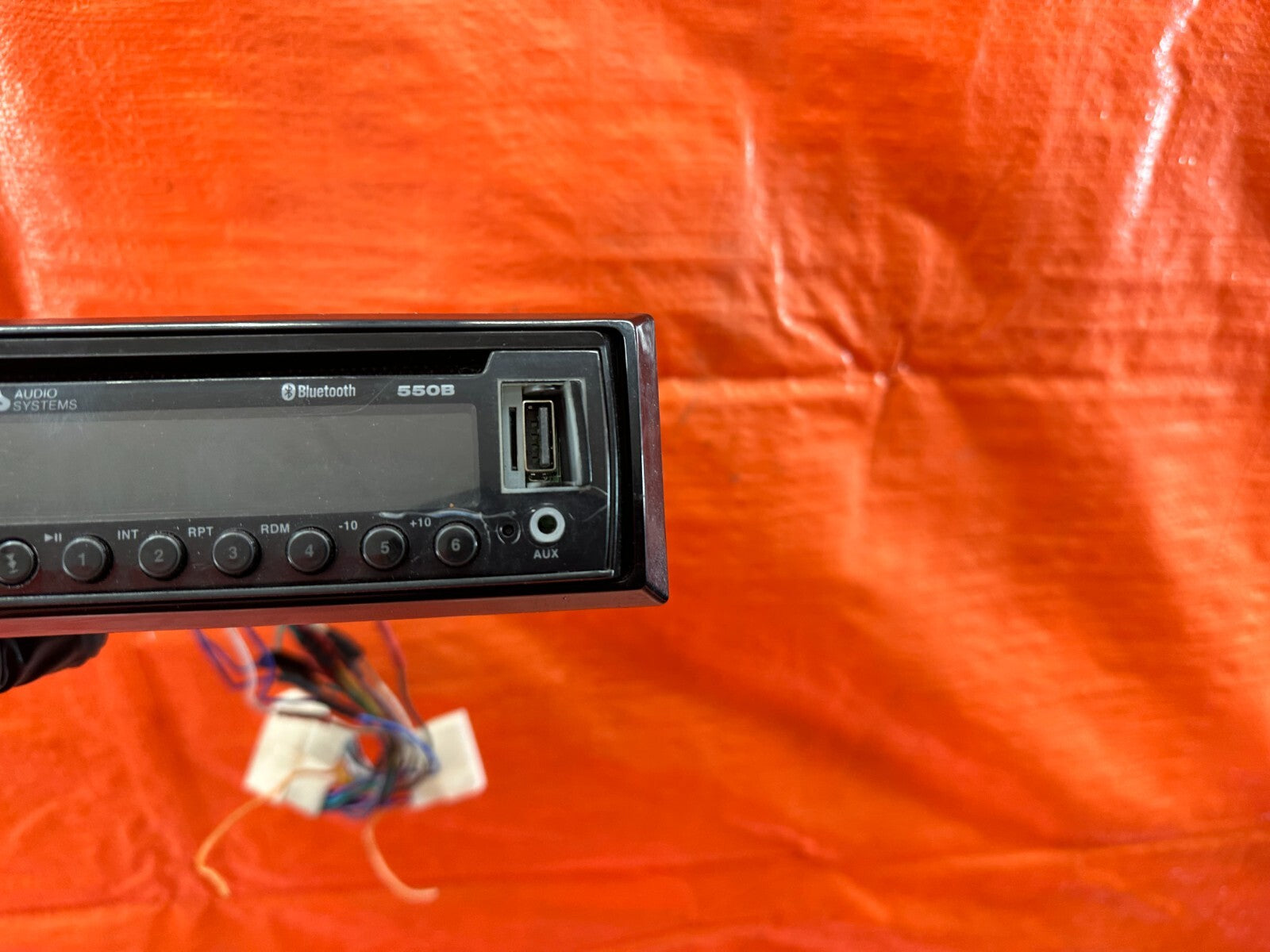 Aftermarket BOSS AM FM CD Player Radio Receiver Face ID 550B #2361