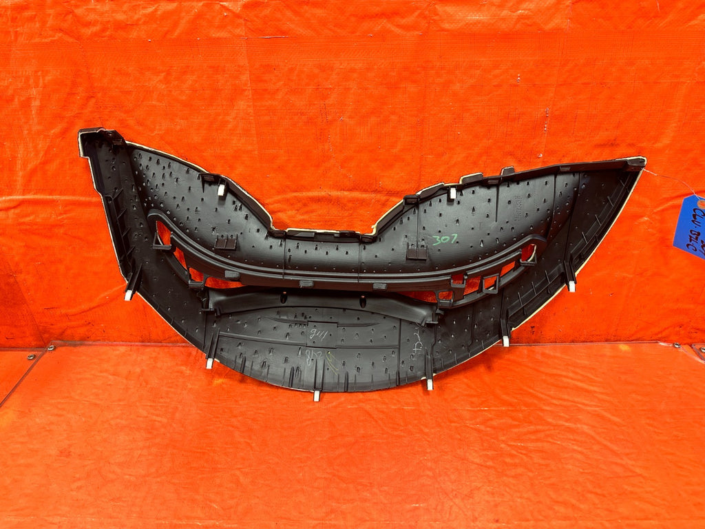 06 11 HONDA CIVIC SI UPPER DASH DASHBOARD SPEEDOMETER BEZEL TRIM PLASTIC OEM 3072