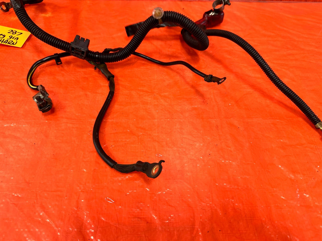 96 00 HONDA CIVIC NEGATIVE & POSITIVE TERMINAL CHARGE STARTER HARNESS   OEM #2874