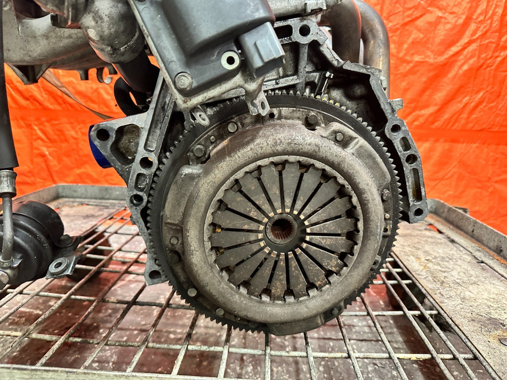 97 01 HONDA PRELUDE 2.2L H22A4 NON SH ENGINE MOTOR LONG BLOCK ASSEMBLY OEM #DNP14