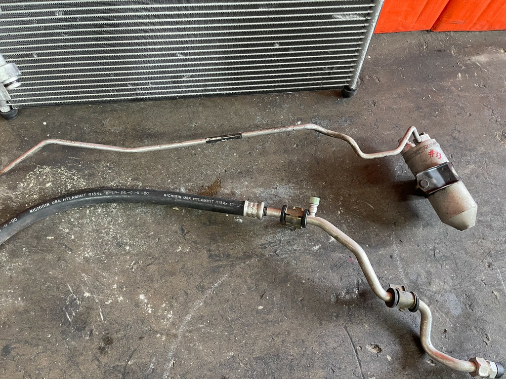 98 00 HONDA ACCORD   3.0L V6   HVAC AIR CONDITIONING AC LINE SET LINES CONDENSER4