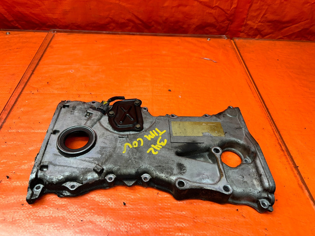 04-05 ACURA TSX 4D 2.4L K24A2 ENGINE TIMING CHAIN COVER ALUMINUM OEM #3423