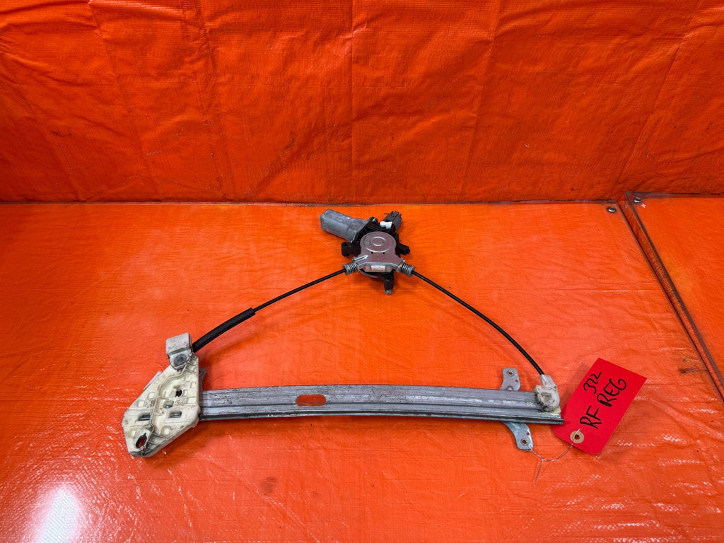 04 08 ACURA TSX   PASSENGER RIGHT FRONT   WINDOW REGULATOR W/ MOTOR   OEM #3220