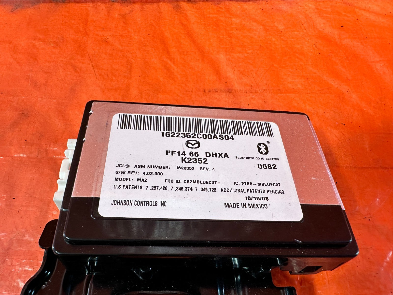 04 11 MAZDA RX8 RX 8   BLUETOOT MODULE   FF14 66 DHXA   OEM #3031