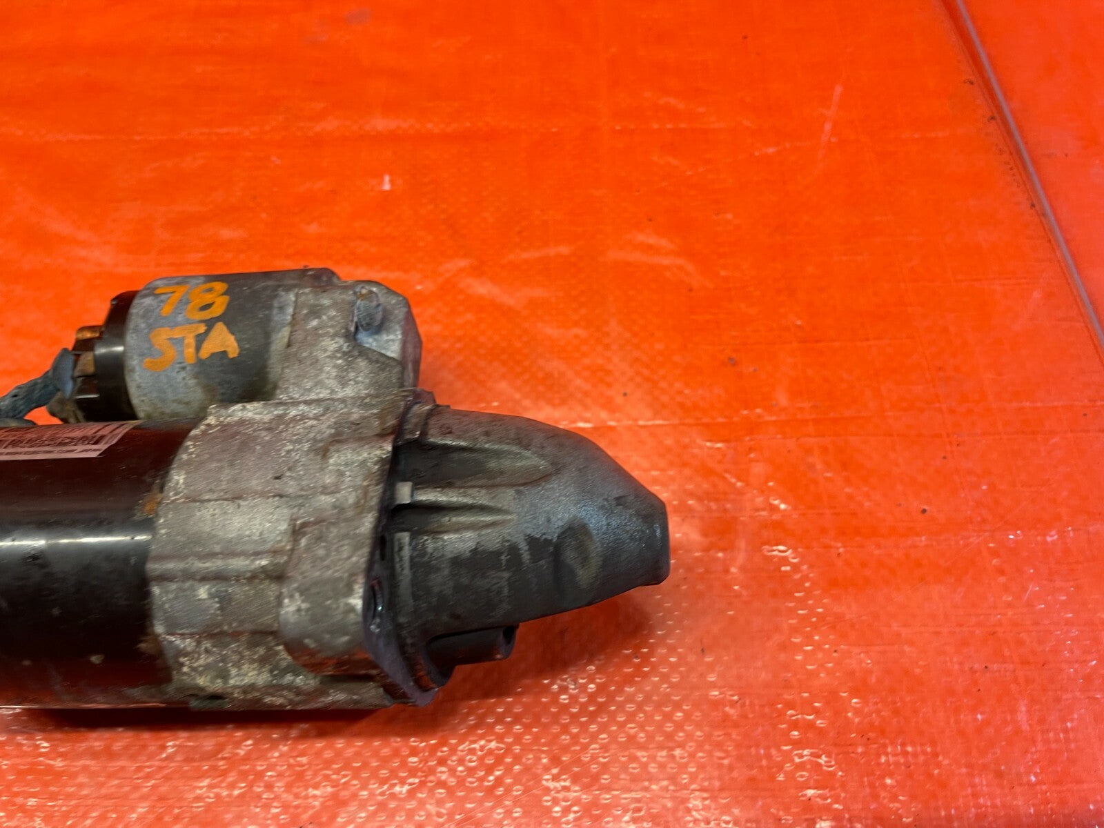 11 15 LANCER EVOLUTION EVO X 10   MANUAL TRANSMISSION STARTER MOTOR OEM #78   3