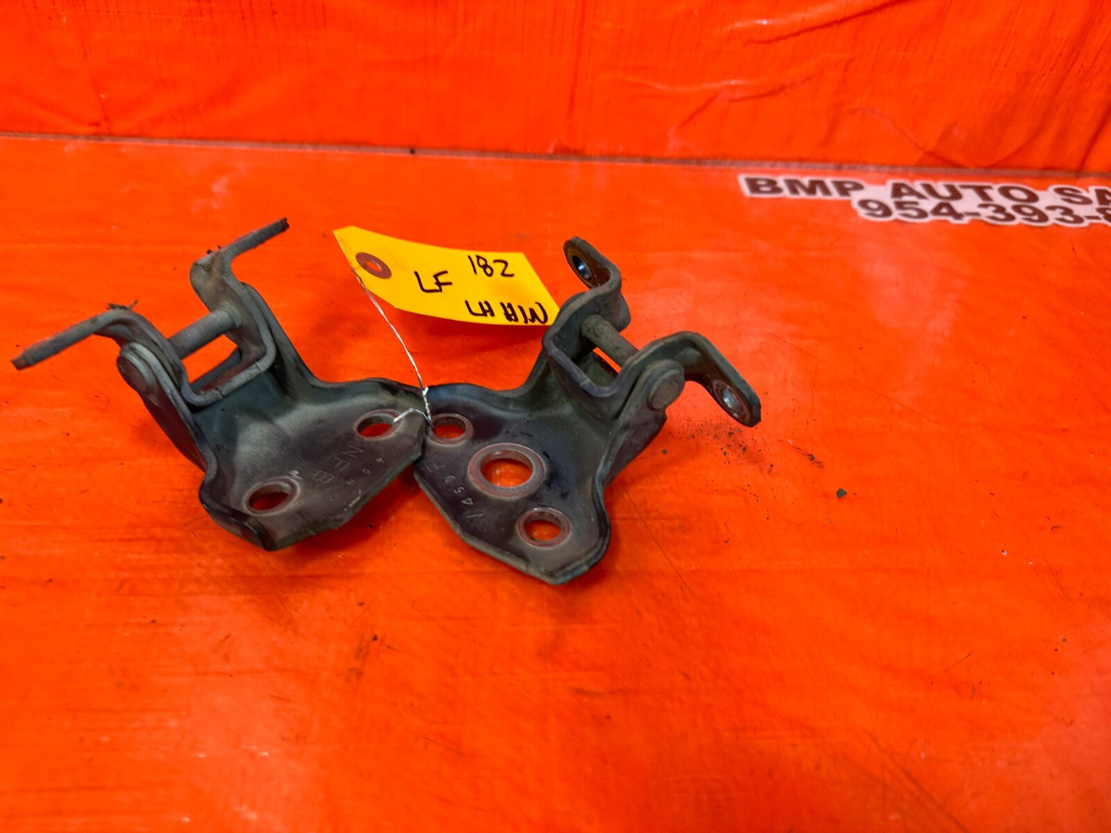 15 21 SUBARU WRX & STI   DRIVER LEFT FRONT   DOOR HINGE SET UPPER LOWER OEM #1824