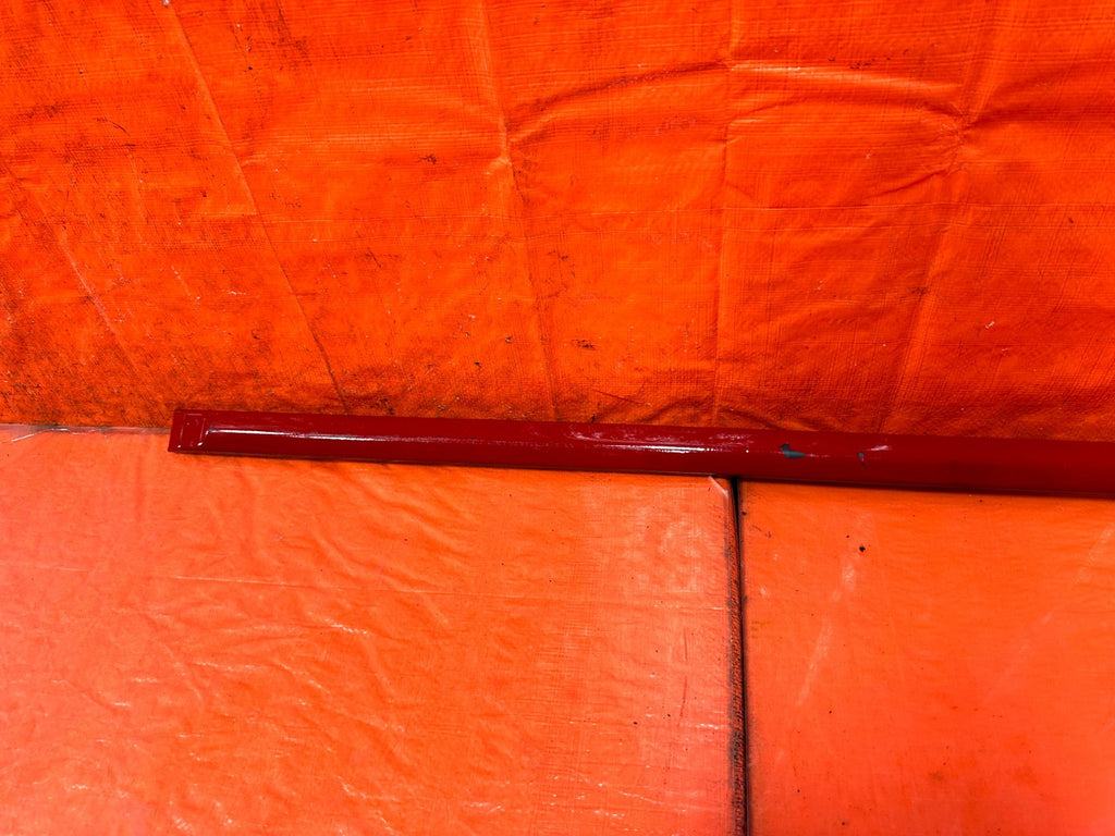 96 00 HONDA CIVIC COUPE   DRIVER LEFT DOOR MOLDING TRIM   RED   OEM 3194