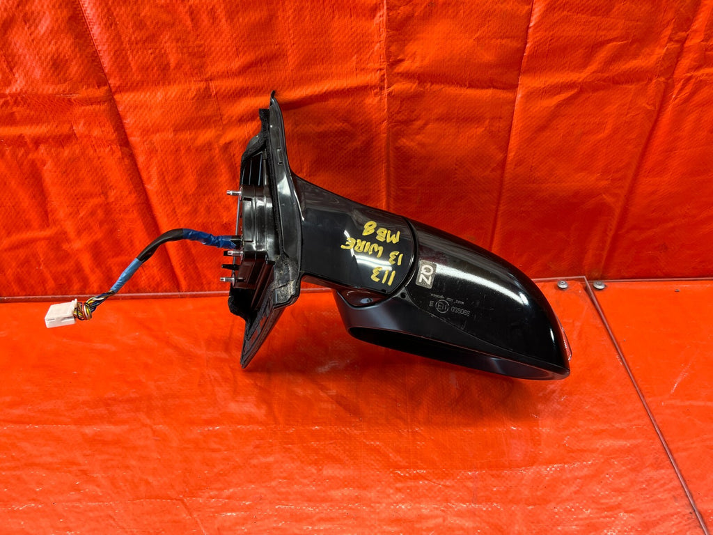 14 20 INFINITI Q50   SIDE VIEW MIRROR DRIVER LEFT SIDE DYNAMIC SUNSTONE RED OEM9