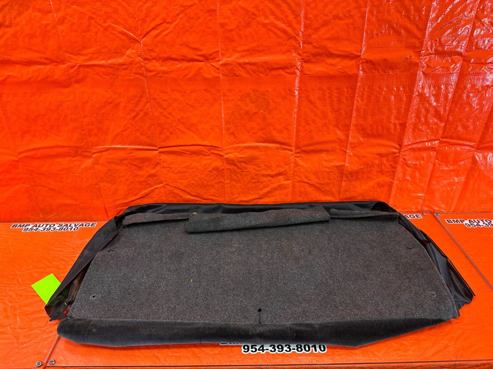 97 01 HONDA PRELUDE   REAR UPPER SEAT SKIN COVER FABRIC   OEM FACTORY #2599