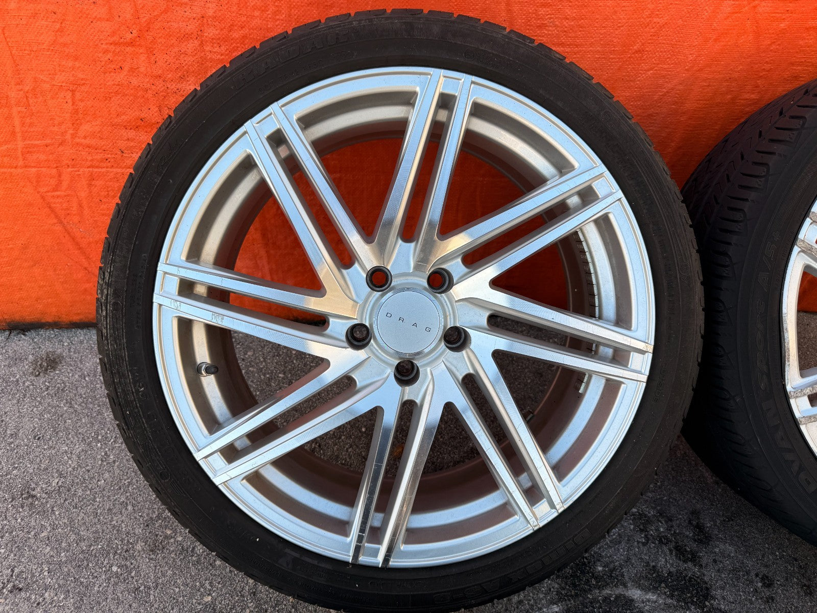 DRAG DR70 19 INCH WHEEL AND TIRE PACKAGE WHEELS   19x8 +32   19x9.5 +40  2