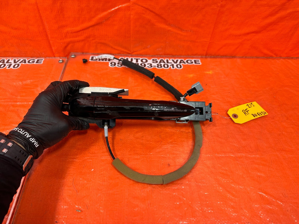 14 21 INFINITI Q50   PASSENGER RIGHT FRONT EXTERIOR DOOR HANDLE BLACK OEM #2150