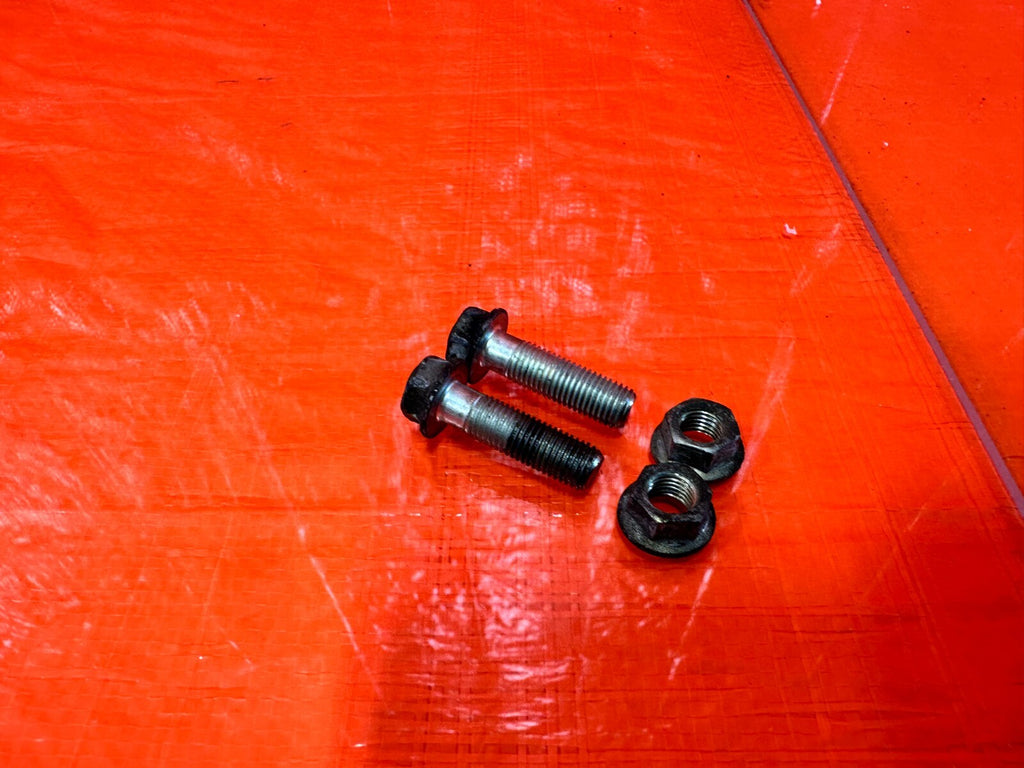 97 01 HONDA PRELUDE   H22 H22A AC COMPRESSOR BRACKET BOLTS NUTS HARDWARE OEM 2635