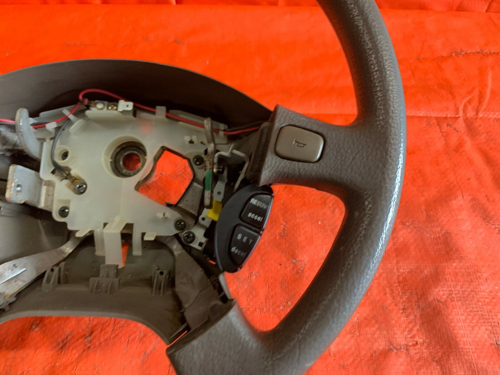 95 97 ACURA INTEGRA STEERING WHEEL   TAN YR164L COLOR CODE   OEM FACTORY2
