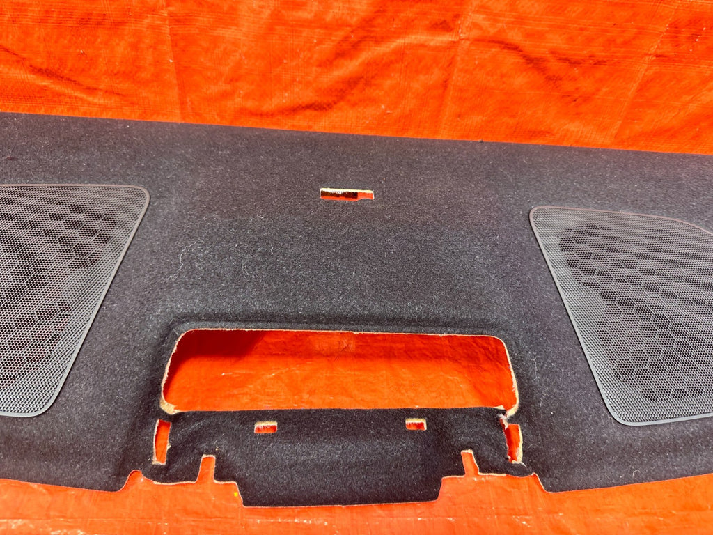 17 20 INFINITI Q60   SPEAKER TRAY PACKAGE TRAY TRIM   OEM FACTORY #2897
