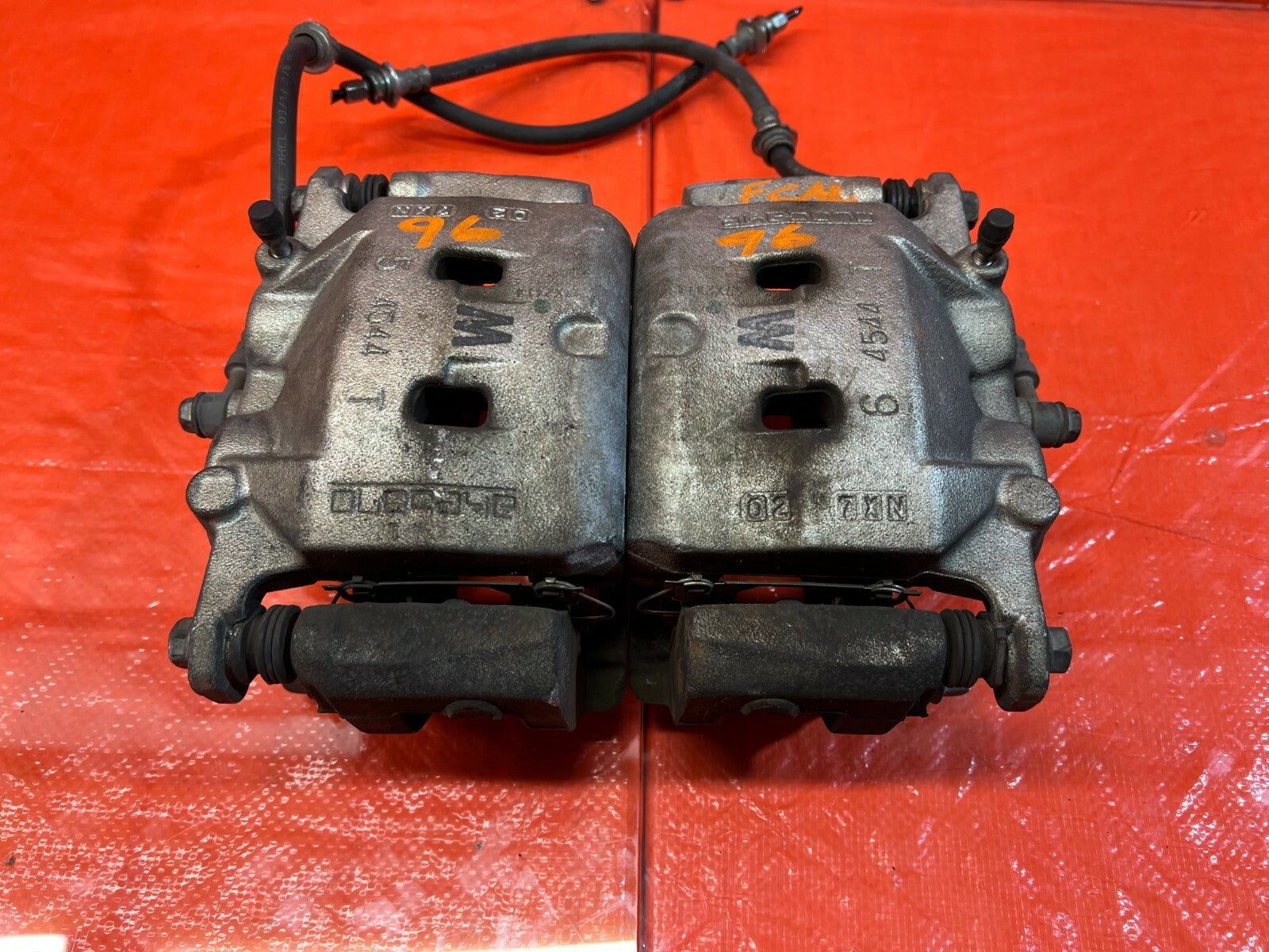 14 18 Q50 / 17 18 Q60 / 16 17 QX50   FRONT BRAKE CALIPERS   LEFT & RIGHT OEM #965