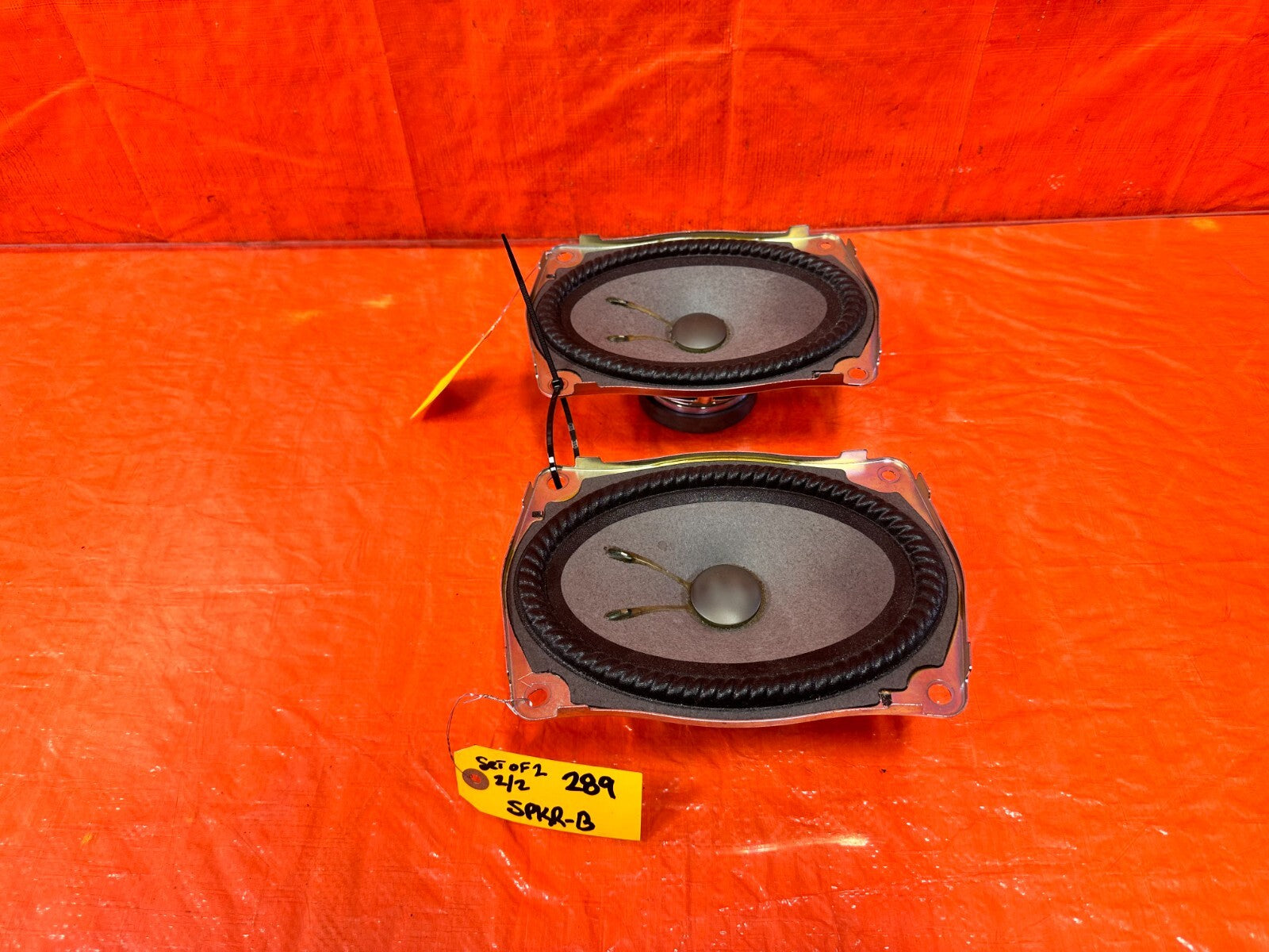 17 20 INFINITI Q60   LEFT & RIGHT REAR SPEAKERS   BOSE MODEL   OEM #2890