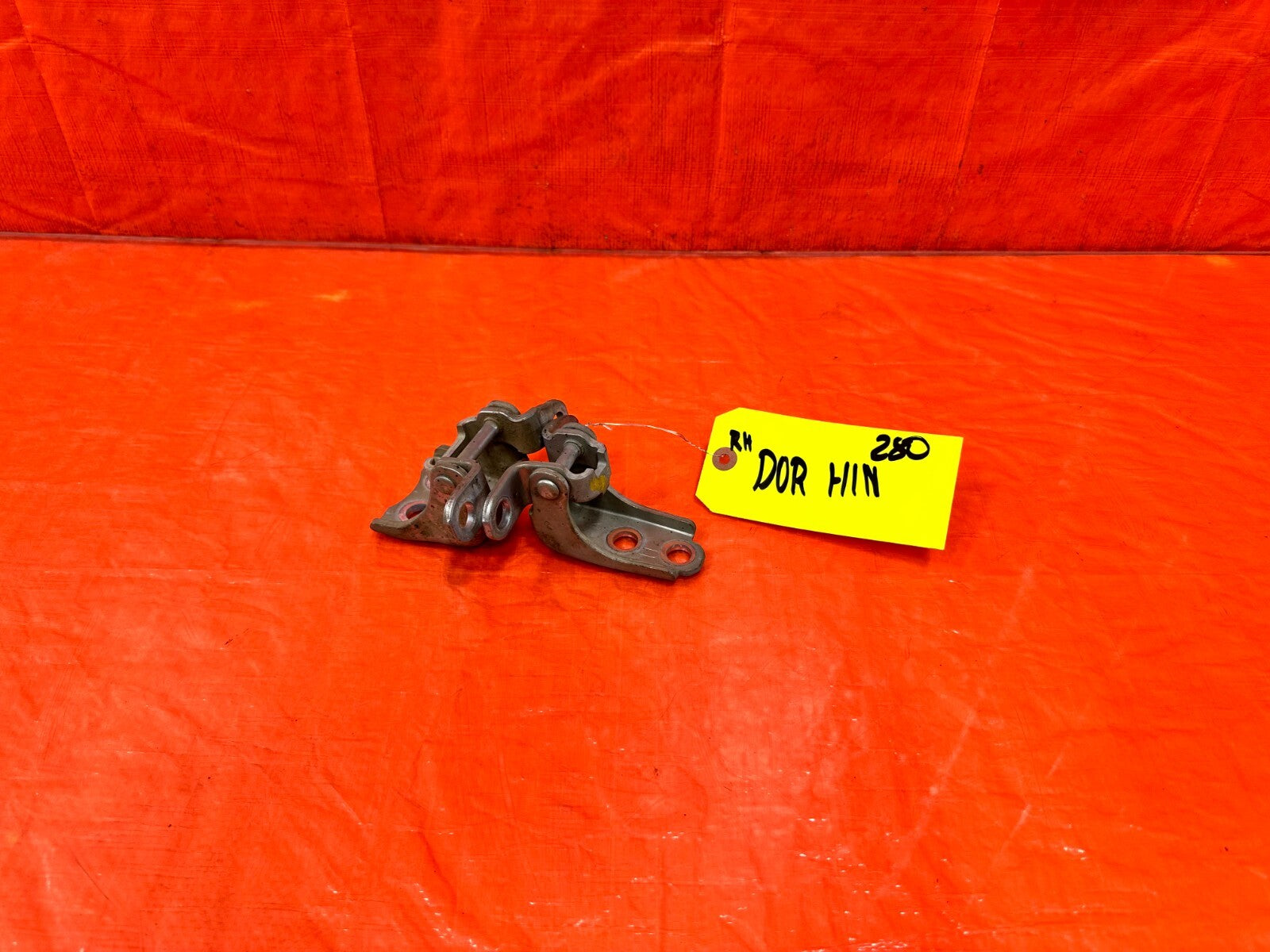 09 14 ACURA TSX   PASSENGER RIGHT FRONT DOOR HINGE SET UPPER LOWER   OEM #2790