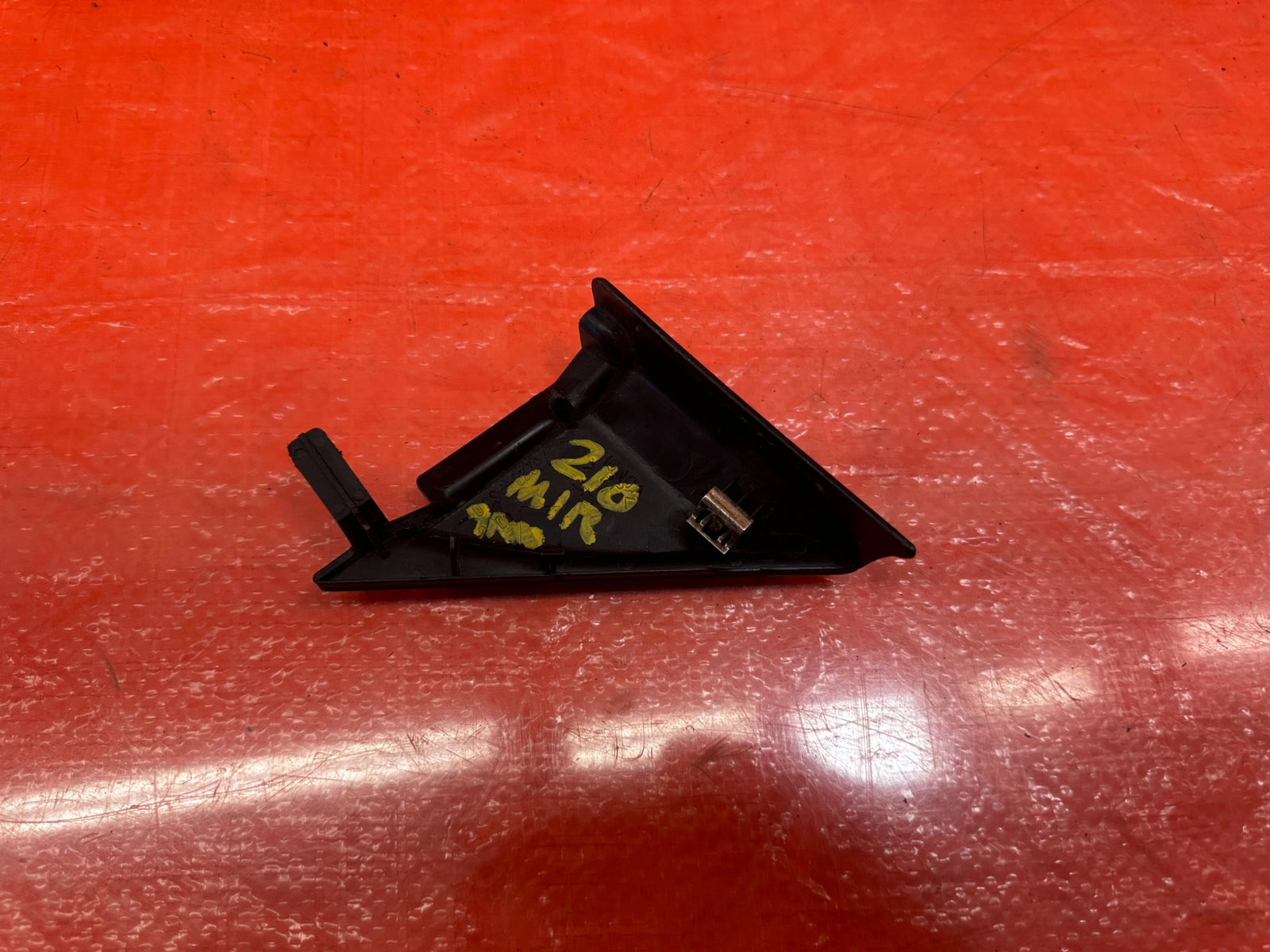 97 01 HONDA PRELUDE   INTERIOR MIRROR TRIM COVER PLASTIC PASSENGER RIGHT OEM 2106