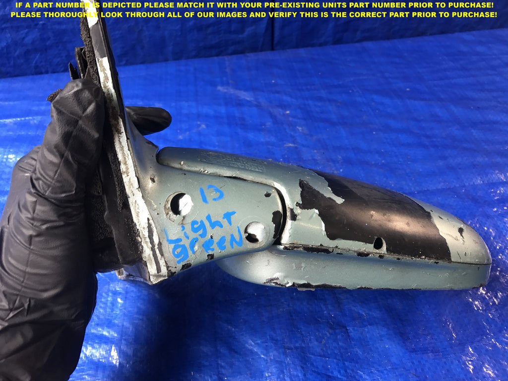 OEM 1990 1991 1992 1993 HONDA ACCORD DRIVER LEFT SIDE VIEW MIRROR BIN135