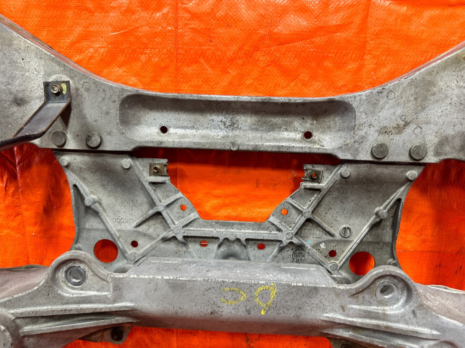 08 15 INFINITI G37 COUPE & CONVERTIBLE FRONT SUBFRAME CROSSMEMBER K FRAME   3287