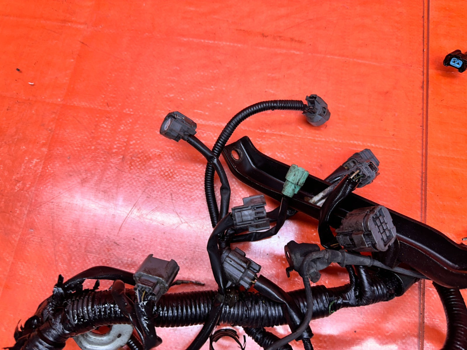 97 01 HONDA PRELUDE 2.2L H22A MT MANUAL ENGINE MOTOR WIRE WIRING HARNESS #3358