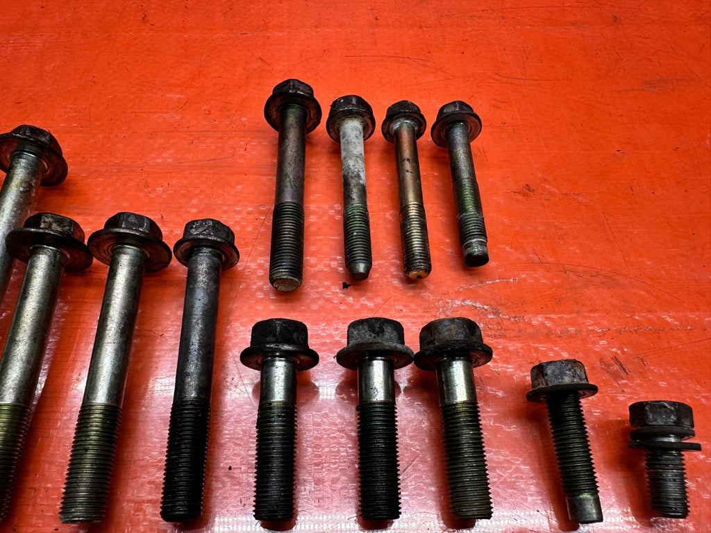 04 08 ACURA TSX 2.4L ENGINE MOUNT AND BRACKET HARDWARE BOLTS OEM #3308