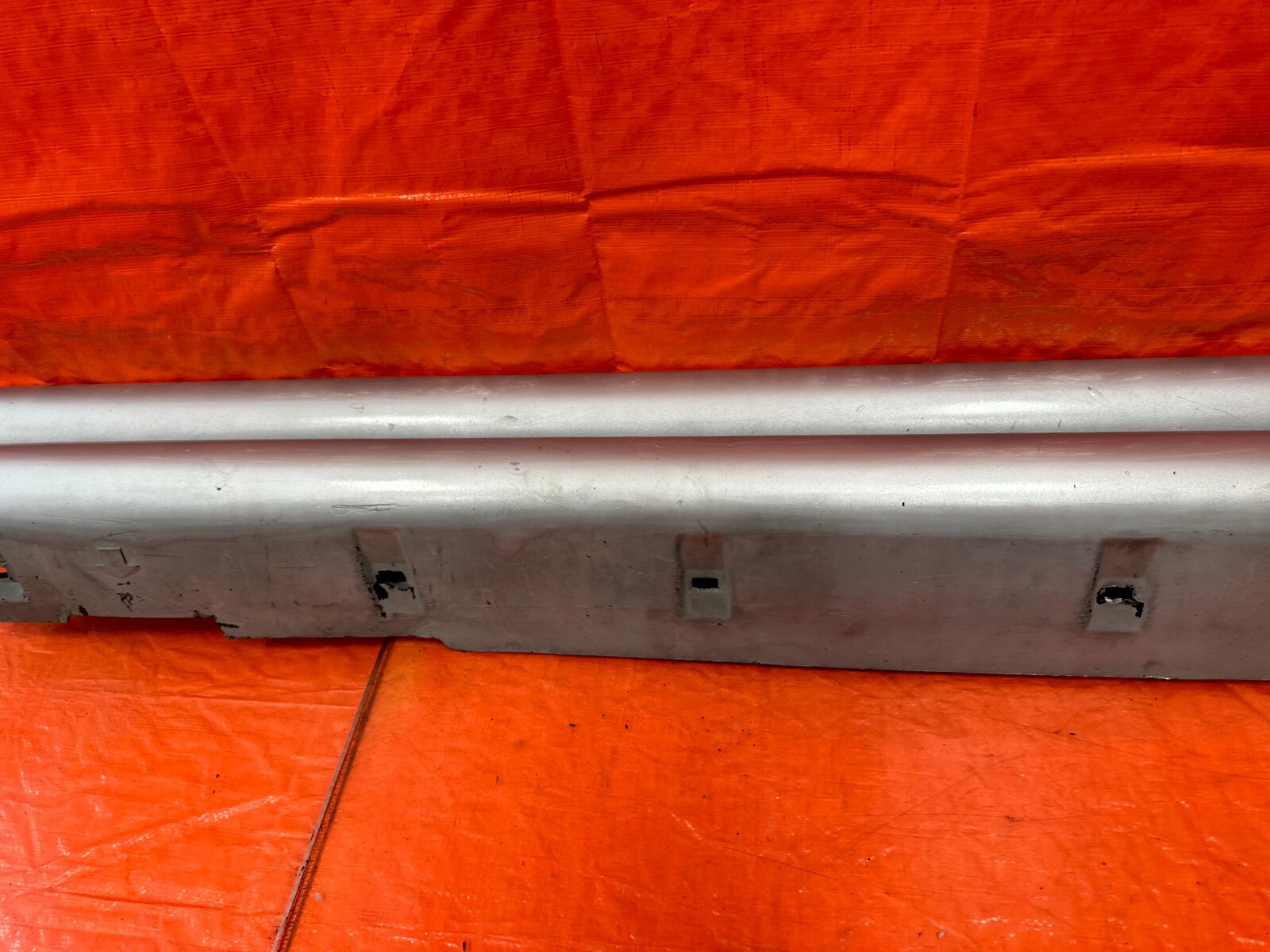 92 95 HONDA CIVIC 2D COUPE LEFT & RIGHT SIDE SKIRTS ROCKER MOLDING TRIM OEM #2577