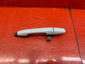 06 11 HONDA CIVIC SEDAN PASSENGER RIGHT REAR EXTERIOR DOOR HANDLE WHITE  #2200