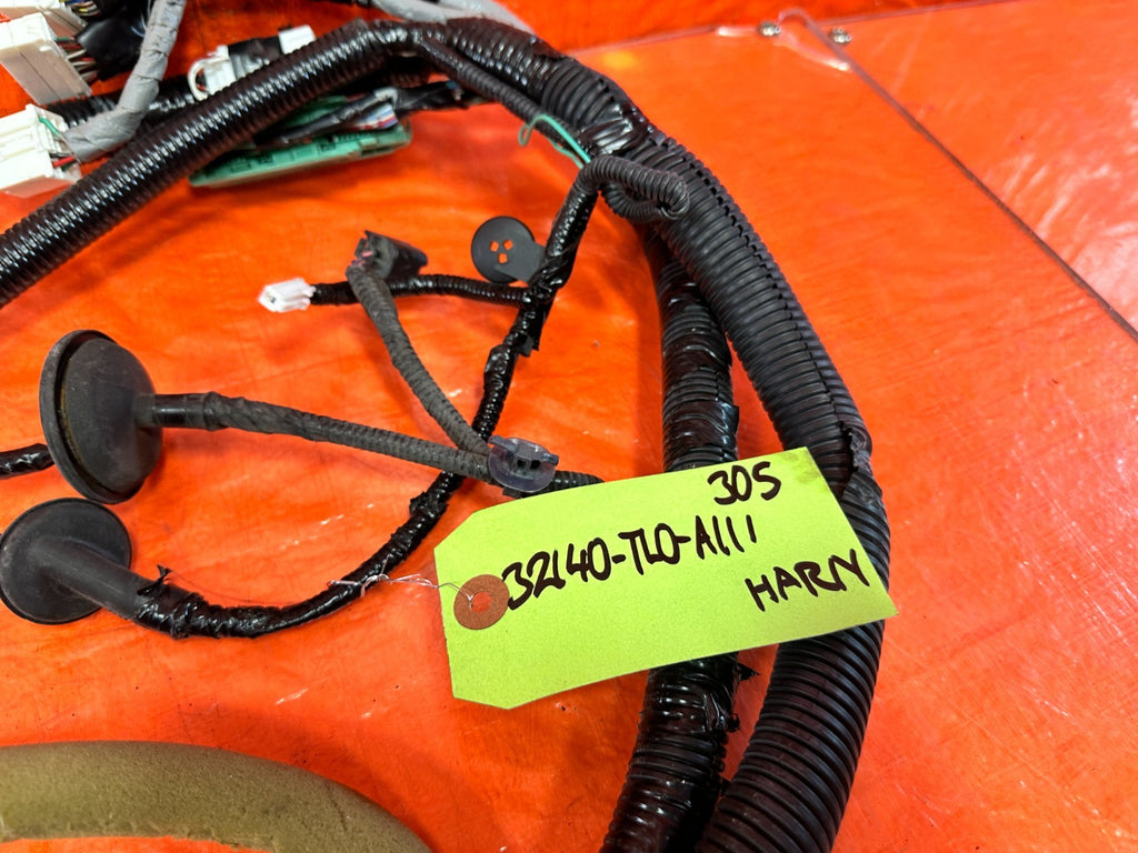 11 14 ACURA TSX   PASSENGER RIGHT INTERIOR FLOOR HARNESS WIRE LOOM OEM #3058