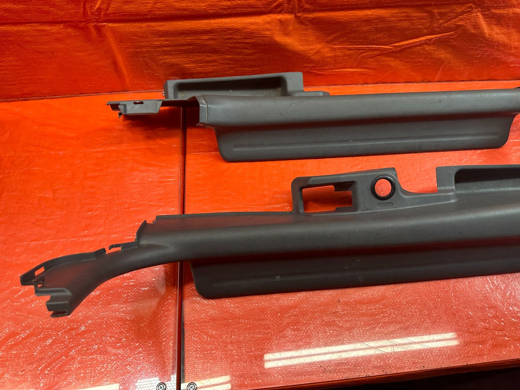 96 00 HONDA CIVIC SEDAN  LEFT AND RIGHT FRONT FLOOR PILLARS SCUFF PLATES OEM 1958
