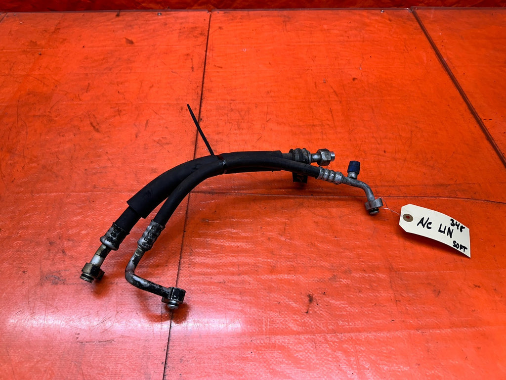 1992-1995 HONDA CIVIC AC AIR CONDITIONING COMPRESSOR HARD LINES OEM #3480