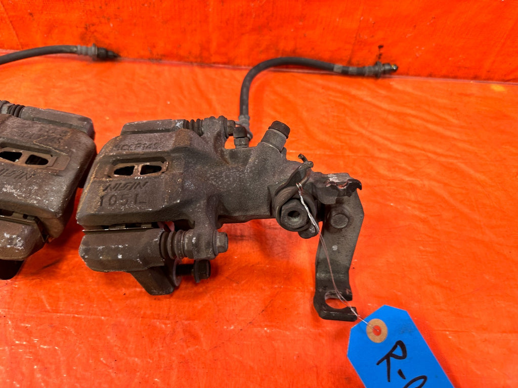 04 08 ACURA TSX   LEFT AND RIGHT REAR BRAKE CALIPERS   OEM FACTORY #3042