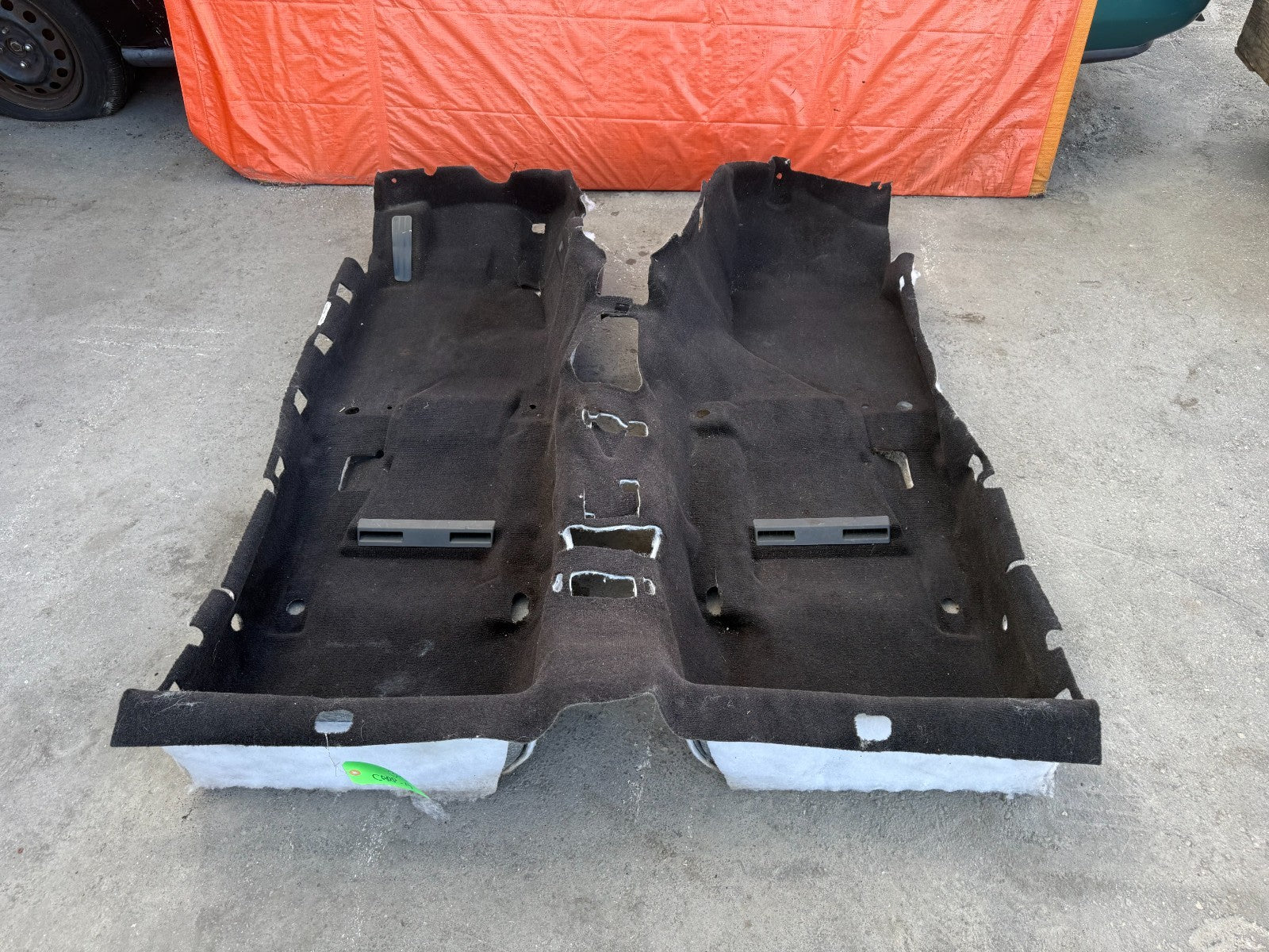 08 15 INFINITI G37 & Q60    2D COUPE   INTERIOR FLOOR CARPET RUG MAT BLACK OEM0
