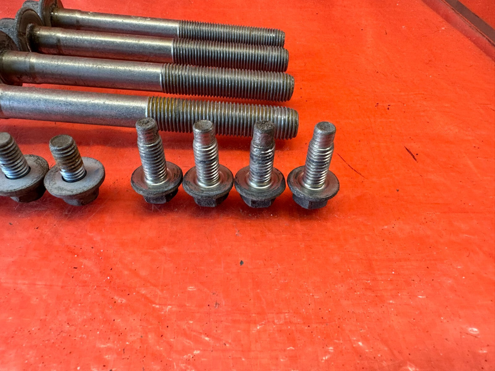 13 17 HONDA ACCORD   REAR CROSS MEMBER SUB FRAME MOUNTING BOLT SET BOLTS #2411