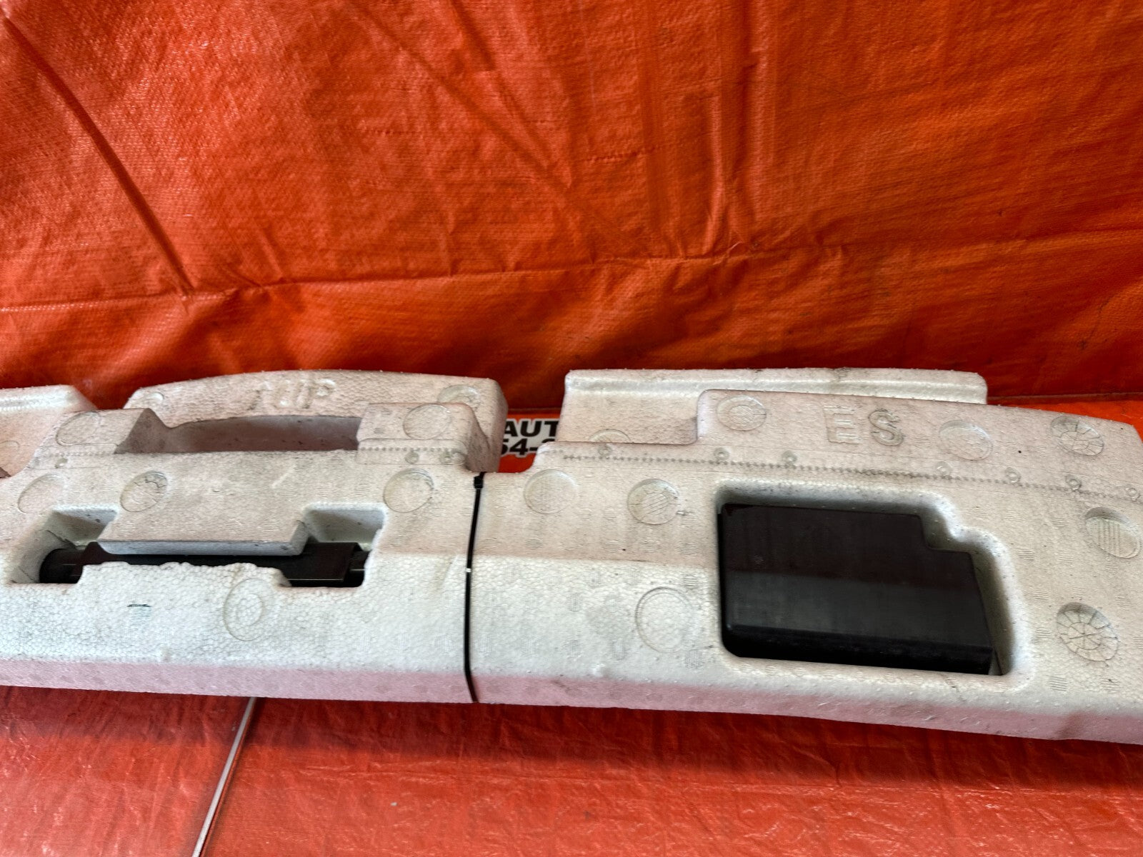 07 12 LEXUS ES350 REAR CRASH BEAM REINFORCEMENT RE BAR W/ ENERGY ABSORBER OEM 246