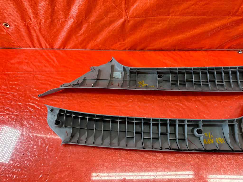 02 03 HONDA CIVIC SI EP3 HATCHBACK   A PILLAR TRIM LEFT RIGHT A PILLARS OEM #18715