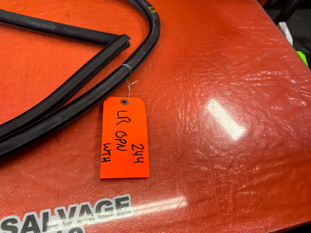 07 09 LEXUS ES350   CHASSIS TO DOOR OPEN TRIM GASKET LEFT REAR   OEM #2444