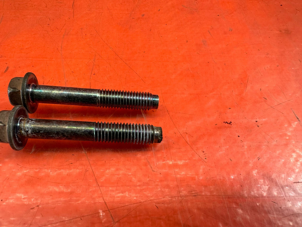 08 15 INFINITI G37 Q60   6 SPEED MANUAL STARTER BOLTS HARDWARE   OEM FACTORY 2321