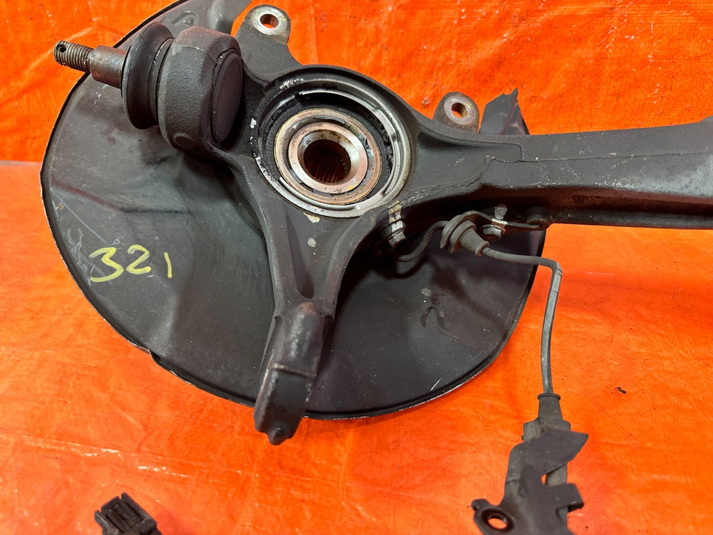09 14 ACURA TSX RIGHT FRONT SPINDLE KNUCKLE HUB UPPER LOWER CONTROL ARM OEM 3234