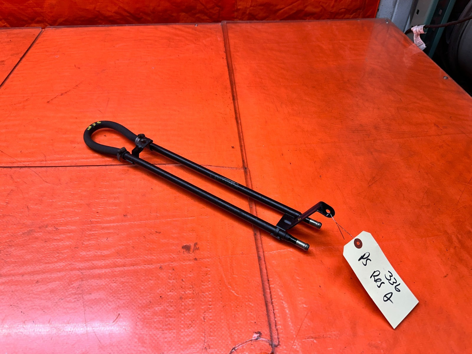 97 01 HONDA PRELUDE 2.2L POWER STEERING FLUID COOLER METAL HARD LINE OEM #3360