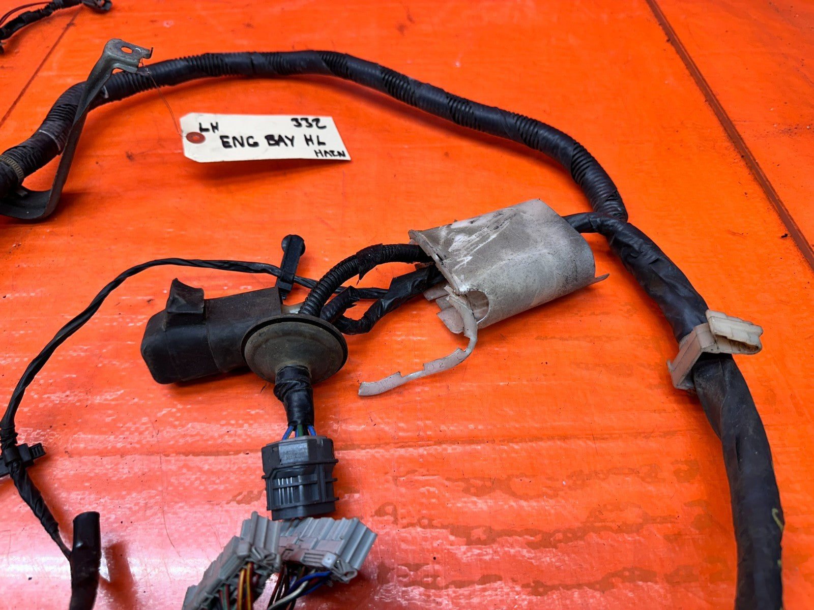 92 96 HONDA PRELUDE LEFT ENGINE BAY WIRE HARNESS OEM #3325