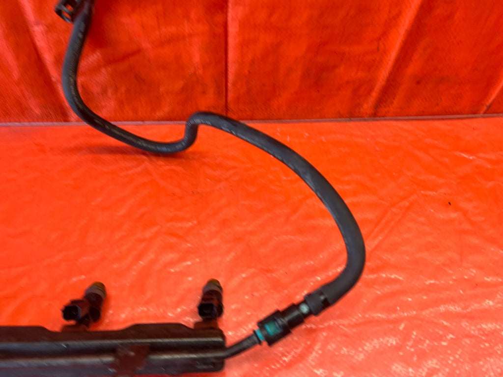 09 14 ACURA TSX 2.4L   K24Z3 FUEL RAIL W/ FACTORY FUEL INJECTORS   OEM #1594