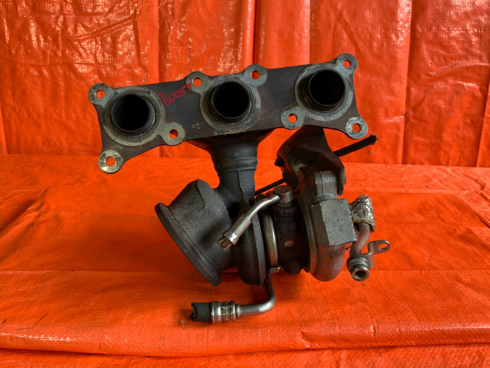 OEM 2007 BMW 335Xi 335i AWD SEDAN TWIN TURBO N54   REAR   TURBO W/ MANIFOLD6