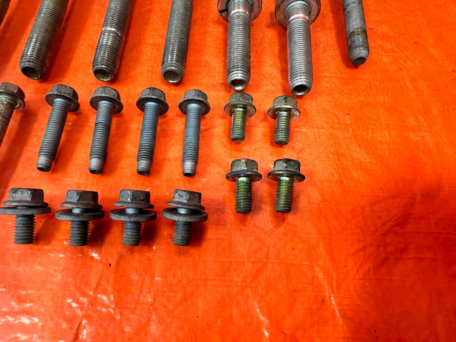 18 22 HONDA ACCORD 1.5L   REAR SUBFRAME CROSSMEMBER K FRAME BOLTS   OEM #3248