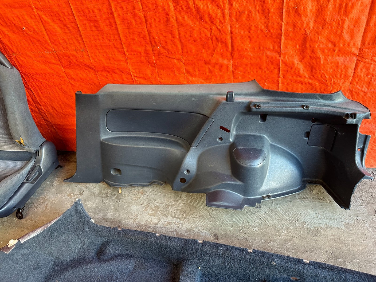 92 95 HONDA CIVIC HATCHBACK EG BLUE INTERIOR CONVERSION SEATS DOOR PANELS DASH2