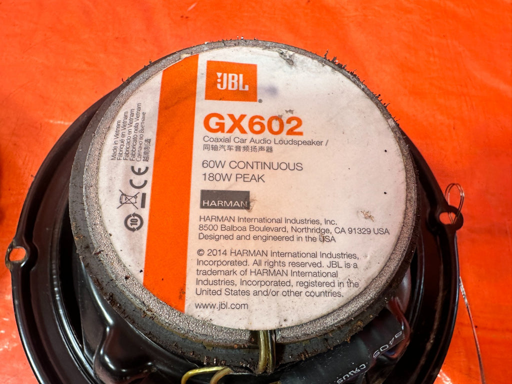 JBL GX602   LEFT AND RIGHT   SPEAKERS 3084