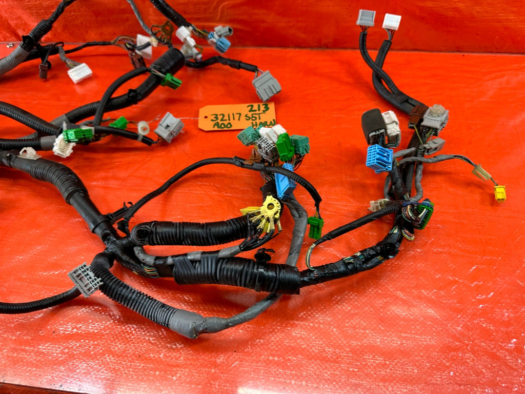 02 03 HONDA CIVIC SI EP3 HATCH   INSTRUMENT GAUGE CLUSTER WIRE HARNESS LOOM #2137