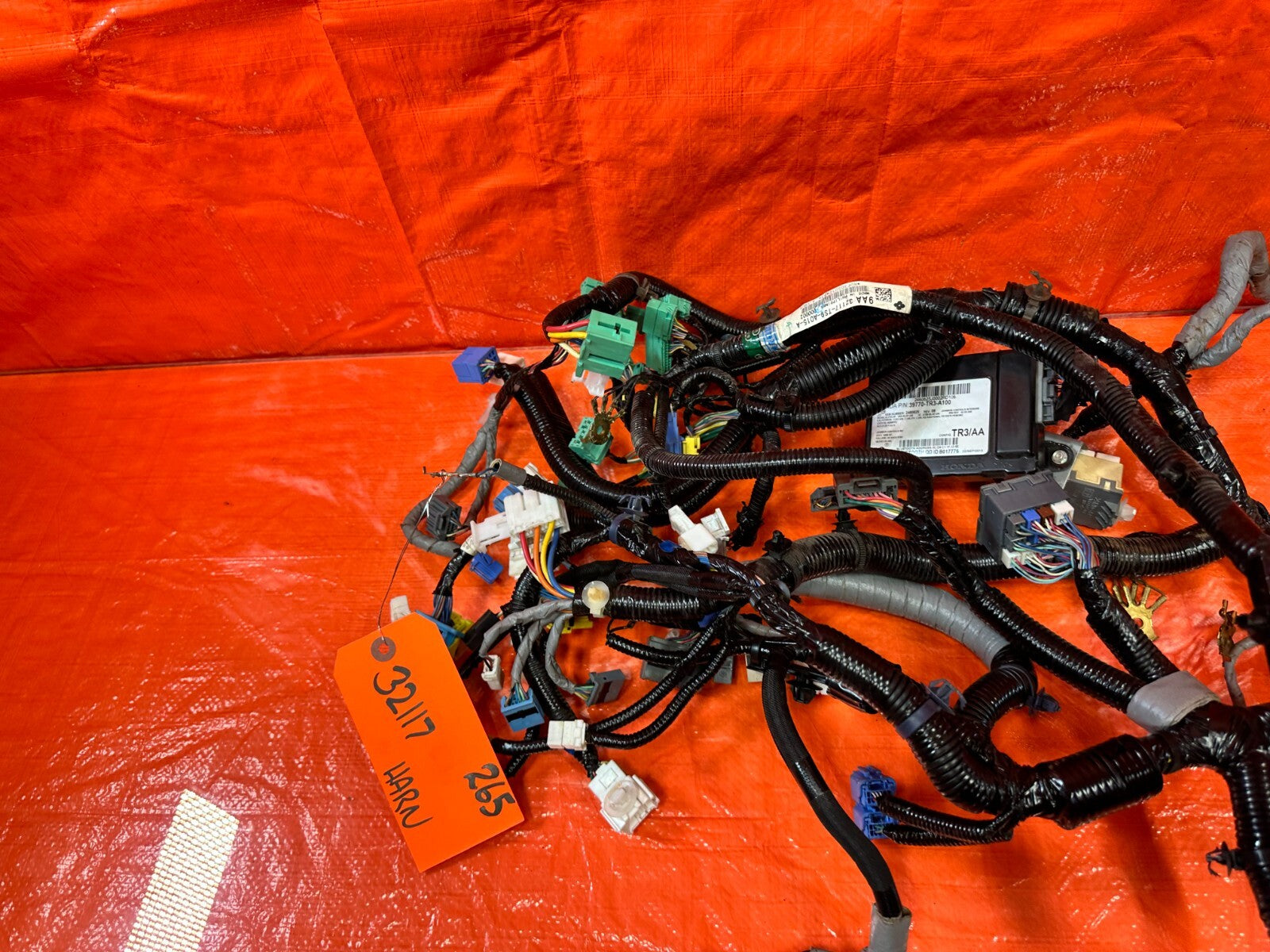 2013 13 HONDA CIVIC SI 2D COUPE   INSTRUMENT GAUGE CLUSTER WIRING HARNESS LOOM8
