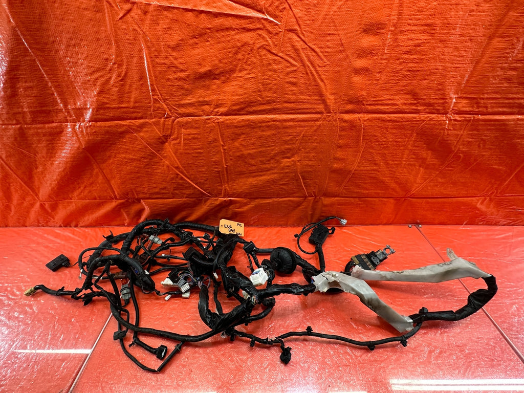 2008 INFINITI G35 X SEDAN ENGINE BAY . UNDER HOOD WIRING HARNESS WIRE LOOM #1920