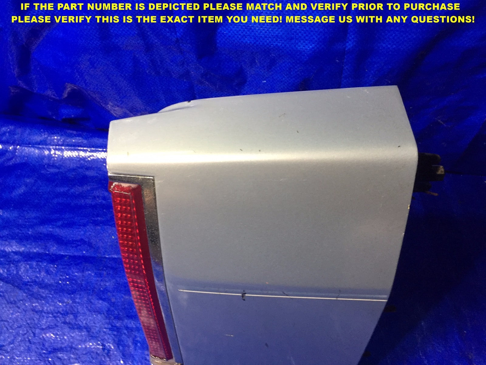 OEM 1988 1989 1990 1991 CHRYSLER NEW YORKER PASSENGER RIGHT TAIL LIGHT 88 89 902